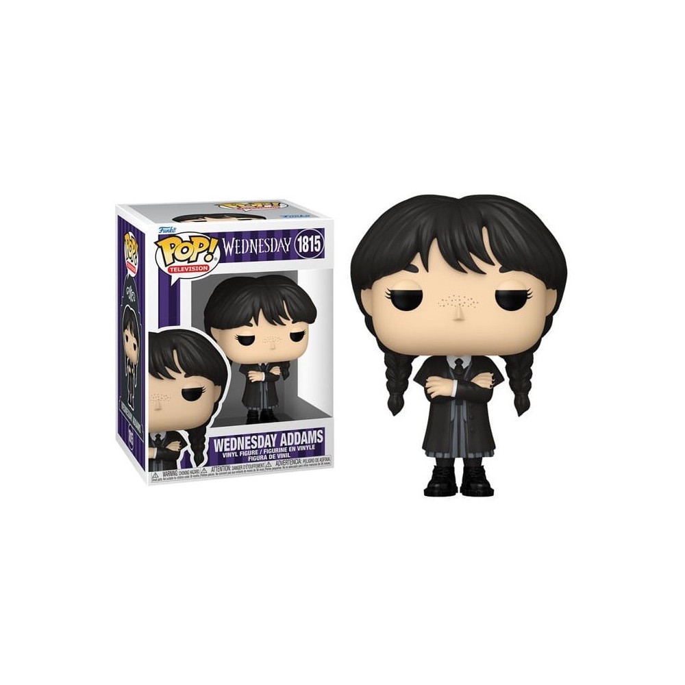 FUNKO POP! WEDNESDAY MERCOLEDI ADDAMS BOBBLE HEAD FIGURE FUNKO