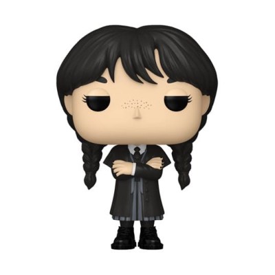 FUNKO FUNKO POP! TELEVISION WEDNESDAY MERCOLEDI ADDAMS PVC BOBBLE HEAD FIGURE