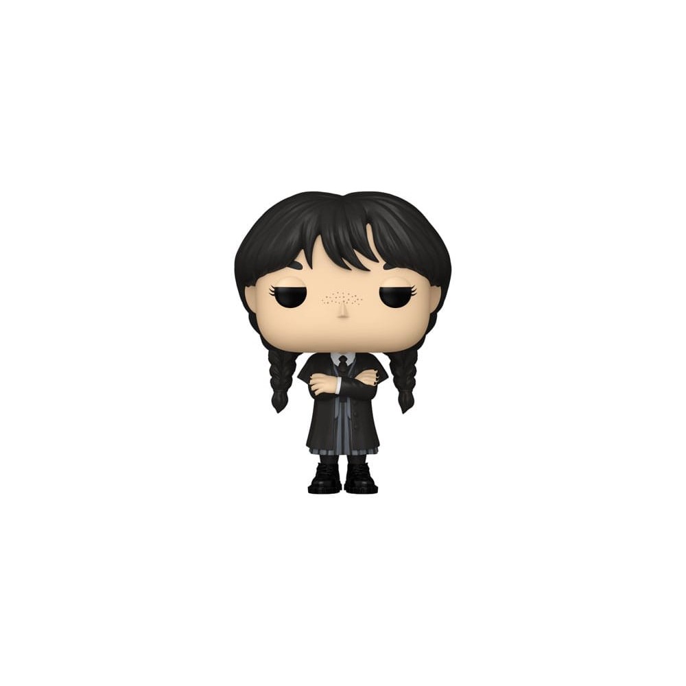 FUNKO FUNKO POP! TELEVISION WEDNESDAY MERCOLEDI ADDAMS PVC BOBBLE HEAD FIGURE