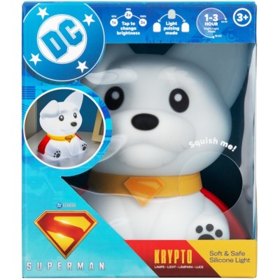 SUPERMAN 2025 KRYPTO SQUISHYGLO SILICONE LAMPADA PALADONE PRODUCTS