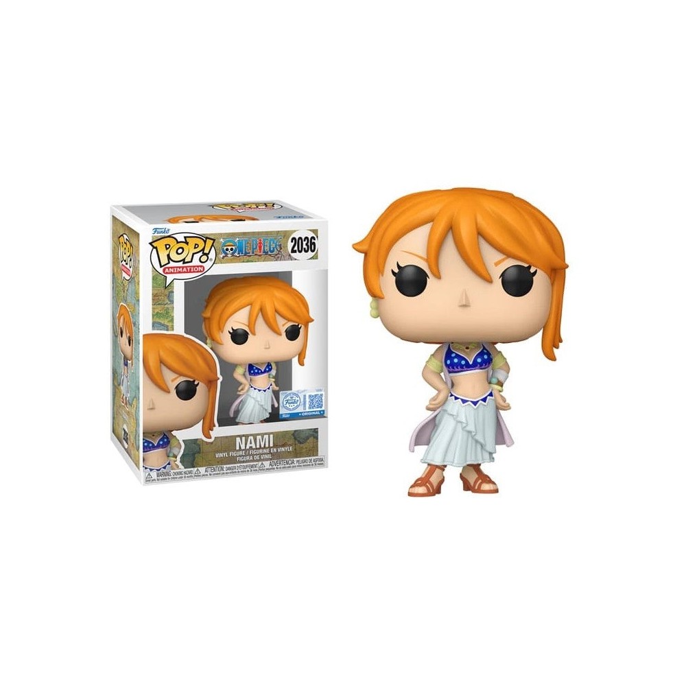 FUNKO FUNKO POP! ANIMATION ONE PIECE NAMI ALABASTA EXCLUSIVE BOBBLE HEAD
