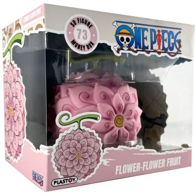 PLASTOY ONE PIECE FLOWER FLOWER FRUIT MONEY BANK