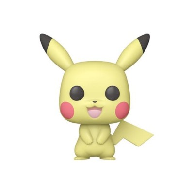 FUNKO FUNKO POP! GAMES POKEMON PIKACHU SOFT COLOR PVC BOBBLE HEAD