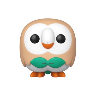 FUNKO FUNKO POP! GAMES POKEMON ROWLET PVC BOBBLE HEAD