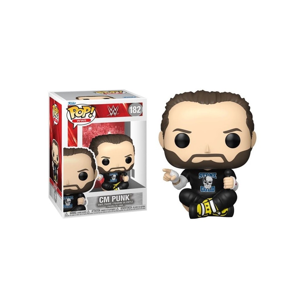 FUNKO FUNKO POP! WWE CM PUNK PVC BOBBLE HEAD