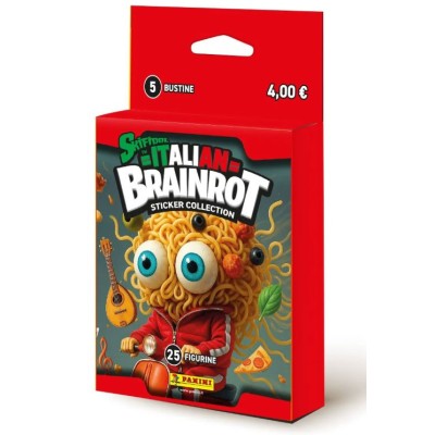 SKIFIDOL BRAINROT ECOBLISTER SET 5X BUSTE 25 CARTE