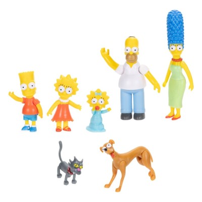 THE SIMPSONS FAMILY MULTI-PACK 7X MINI FIGURE JAKKS PACIFIC INC.