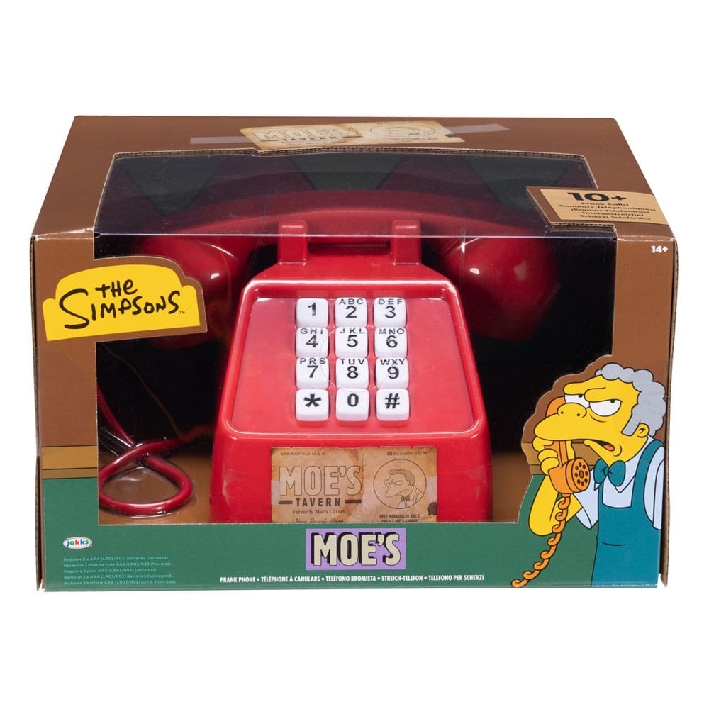 THE SIMPSONS MOE'S TELEFONO REPLICA CON EFFETTI SONORI JAKKS PACIFIC INC.