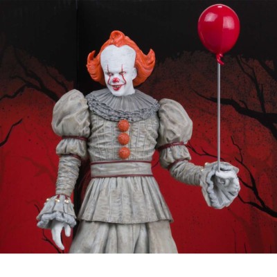 MOVIE MANIACS IT PENNYWISE WELCOME TO DERRY STATUA FIGURE MC FARLANE