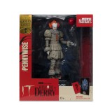 MC FARLANE MOVIE MANIACS IT PENNYWISE WELCOME TO DERRY STATUE PVC FIGURE