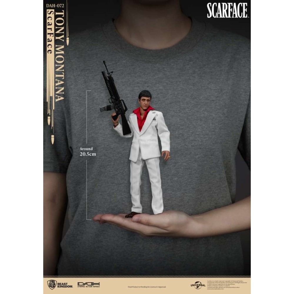 SCARFACE TONY MONTANA DAH-072 ACTION FIGURE BEAST KINGDOM