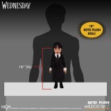 WEDNESDAY MERCOLEDI ADDAMS ROTO PLUSH 45 CM DOLL FIGURE MEZCO TOYS