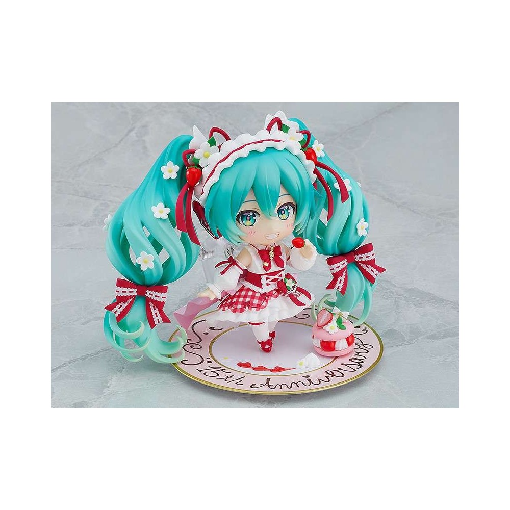 GOOD SMILE COMPANY HATSUNE MIKU 15TH ANNIVERSARY VERSION PVC NENDOROID ACTION FIGURE