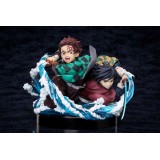 DEMON SLAYER TANJIRO KAMADO AND GIYU TOMIOKA STATUA FIGURE ANIPLEX