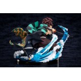 DEMON SLAYER TANJIRO KAMADO AND GIYU TOMIOKA STATUA FIGURE ANIPLEX