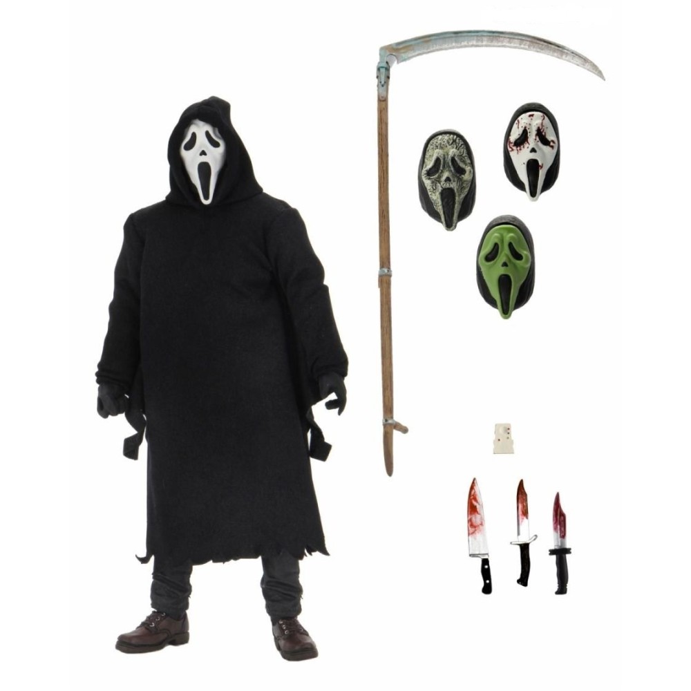 NECA SCREAM ULTIMATE GHOSTFACE CLOTHED VERSION ACTION FIGURE