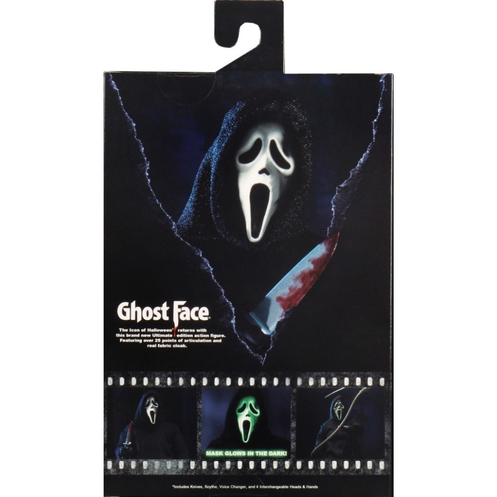 NECA SCREAM ULTIMATE GHOSTFACE CLOTHED VERSION ACTION FIGURE