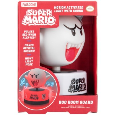 PALADONE PRODUCTS SUPER MARIO BOO ICON ROOM GUARDS MOTION ACTIVATED LIGHT WITH SOUND