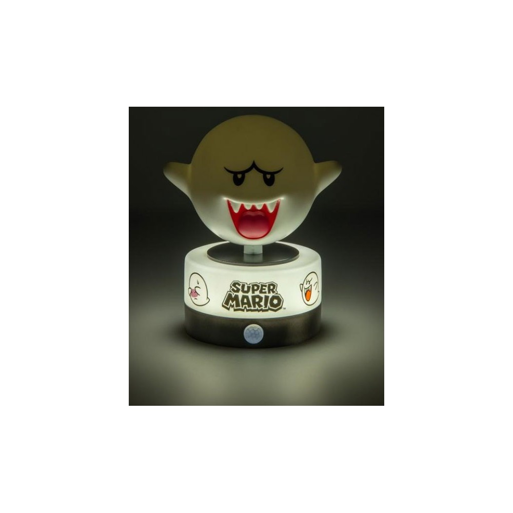 PALADONE PRODUCTS SUPER MARIO BOO ICON ROOM GUARDS MOTION ACTIVATED LIGHT WITH SOUND