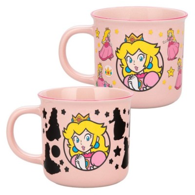 PALADONE PRODUCTS SUPER MARIO PEACH CERAMIC HEAT CHANGE MUG 350ML