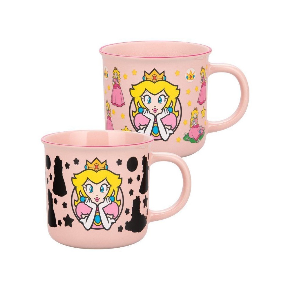 PALADONE PRODUCTS SUPER MARIO PEACH CERAMIC HEAT CHANGE MUG 350ML