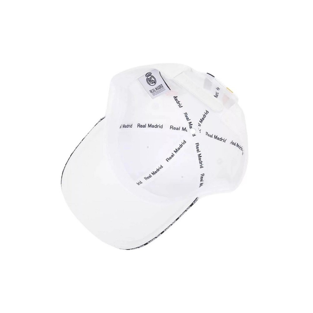 REAL MADRID OFFICIAL CLASSIC WHITE BASEBALL CAP