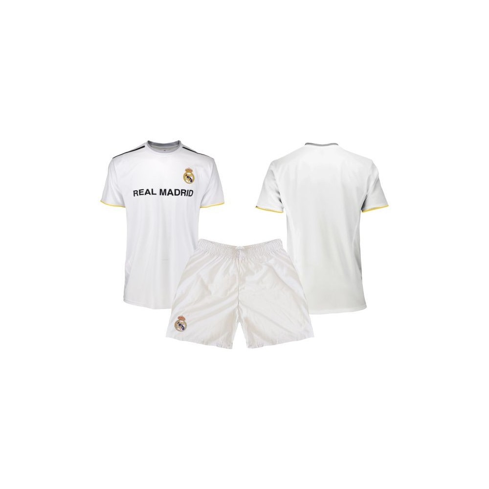 REAL MADRID OFFICIAL FOOTBALL KID UNIFORM KIT