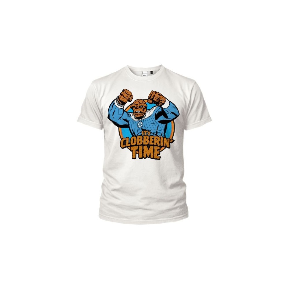 T SHIRT KID THE FANTASTIC FOUR THING IT'S CLOBBERIN TIME