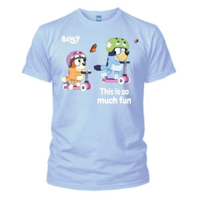 T SHIRT KID BLUEY THIS IS SO MUCH FUN