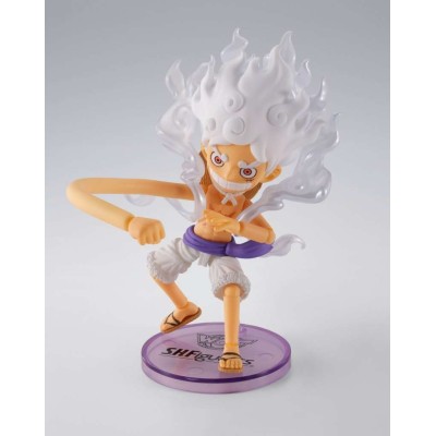 BANDAI ONE PIECE MONKEY D. LUFFY GEAR 5 WORLD COLLECTABLE FIGURE X S.H. FIGUARTS ACTION FIGURE