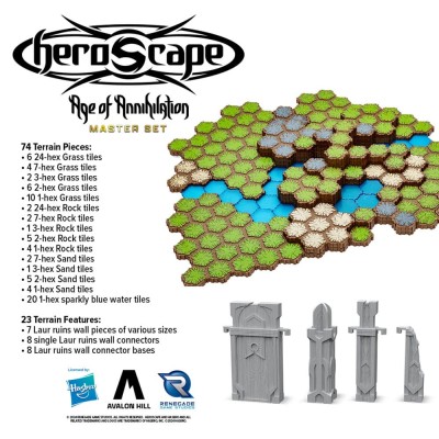 HEROSCAPE AGE OF ANNIHILATION MASTER SET RENEGADE GAME STUDIOS