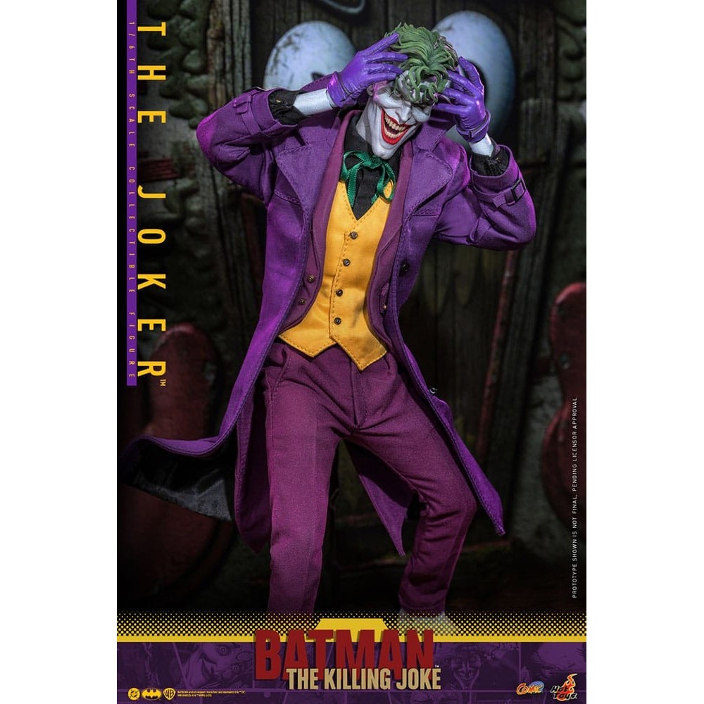 BATMAN THE KILLING JOKE THE JOKER COLLECTIBLE 1/6 ACTION FIGURE HOT TOYS