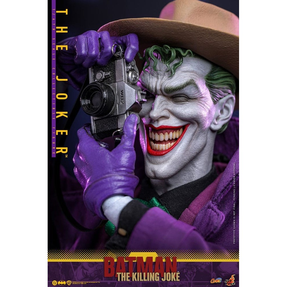 BATMAN THE KILLING JOKE THE JOKER COLLECTIBLE 1/6 ACTION FIGURE HOT TOYS