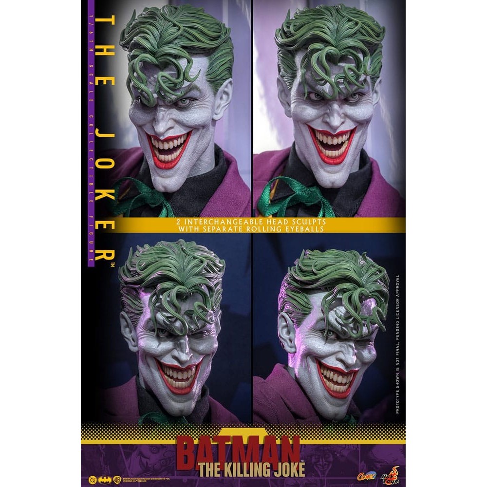 HOT TOYS BATMAN THE KILLING JOKE THE JOKER COLLECTIBLE 1/6 SCALE 31CM ACTION FIGURE