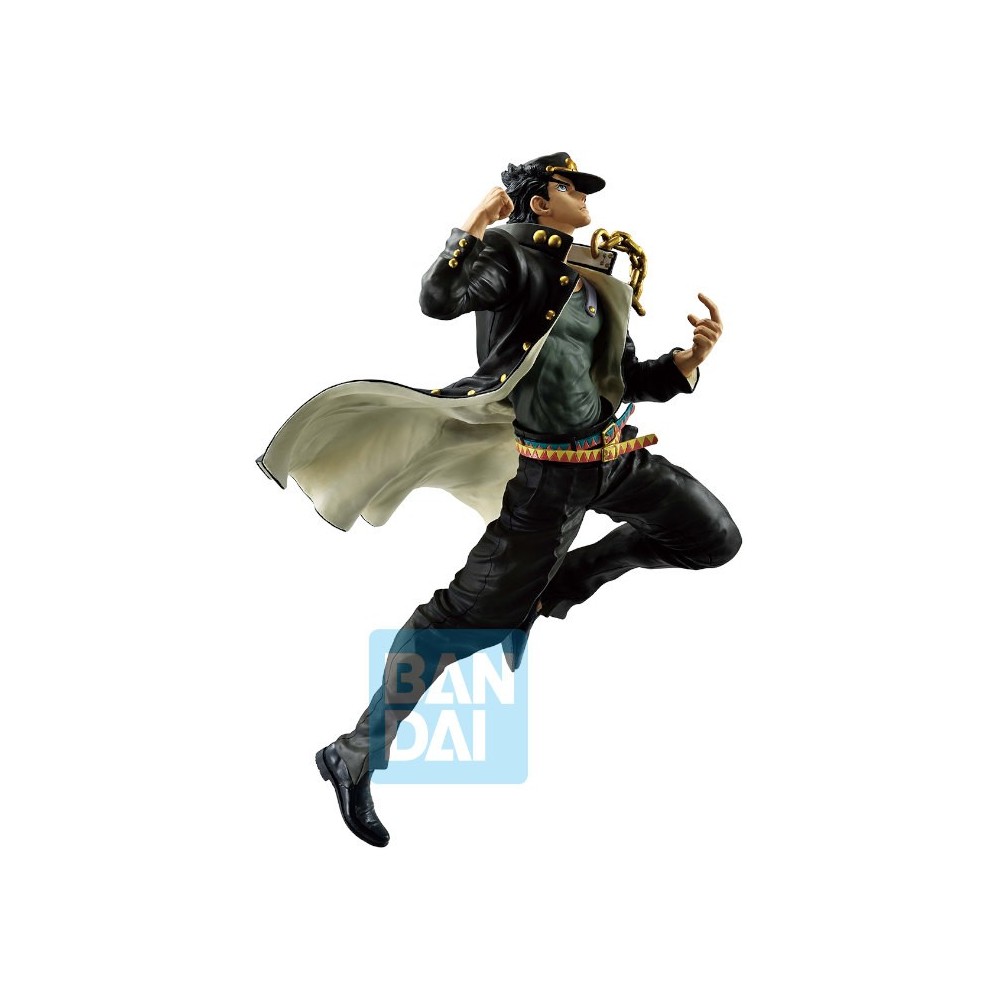 LE BIZZARRE AVVENTURE DI JOJO STARDUST CRUSADER JOTARO KUJO ICHIBANSHO STATUA FIGURE BANPRESTO