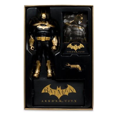 DC MULTIVERSE BATMAN ARKHAM KNIGHT KNIGHTMARE EDITION GOLD LABEL ACTION FIGURE MC FARLANE