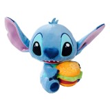 LILO E STITCH 25CM STITCH WITH BURGER PELUCHE FIGURE SIMBA TOYS