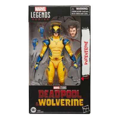 MARVEL LEGENDS DEADPOOL & WOLVERINE LOGAN ACTION FIGURE HASBRO