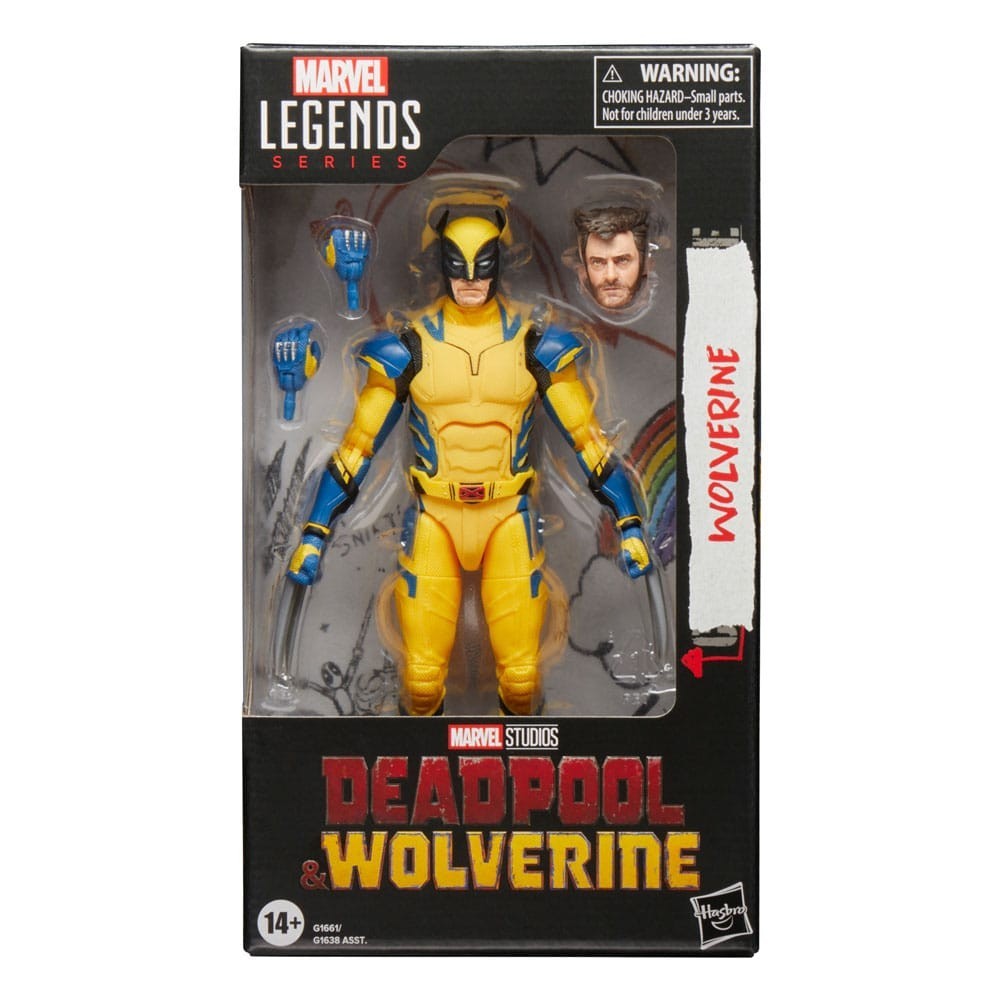 MARVEL LEGENDS DEADPOOL & WOLVERINE LOGAN ACTION FIGURE HASBRO