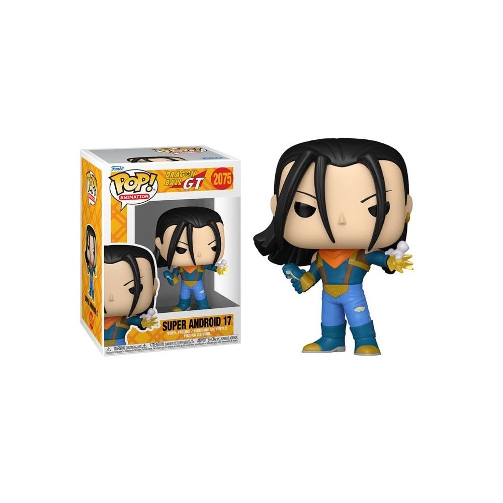 FUNKO POP! DRAGON BALL GT SUPER ANDROID 17 BOBBLE HEAD FIGURE FUNKO
