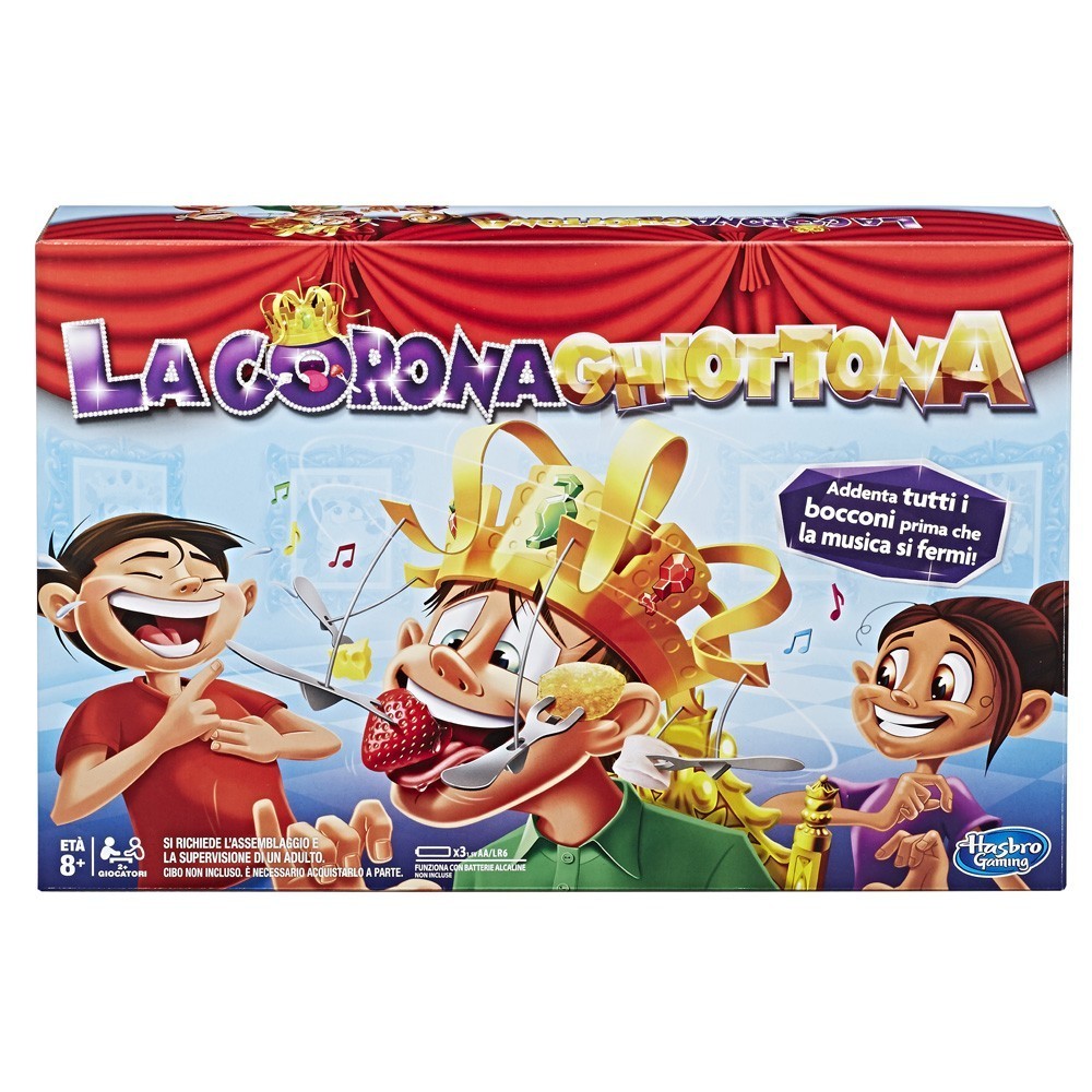 LA CORONA GHIOTTONA - GIOCO DA TAVOLO ITALIANO HASBRO