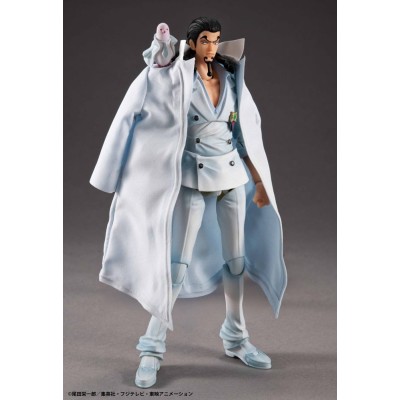 MEGAHOUSE ONE PIECE ROB LUCCI VER. 1.5 VARIABLE ACTION HERO SERIES PVC ACTION FIGURE