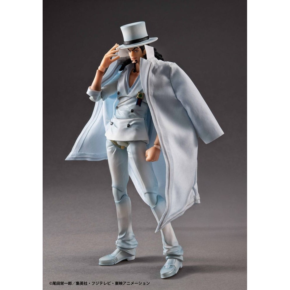 ONE PIECE ROB LUCCI VER. 1.5 VARIABLE ACTION HERO ACTION FIGURE MEGAHOUSE