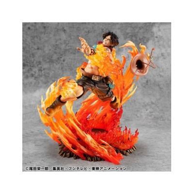 MEGAHOUSE ONE PIECE P.O.P. SERIES PORTGAS D. ACE NEO MAXIMUM LTD STATUE FIGURE