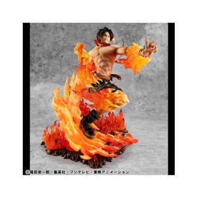 MEGAHOUSE ONE PIECE P.O.P. SERIES PORTGAS D. ACE NEO MAXIMUM LTD STATUE FIGURE