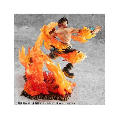 ONE PIECE P.O.P. PORTGAS D. ACE NEO MAXIMUM LIMITED STATUA FIGURE MEGAHOUSE