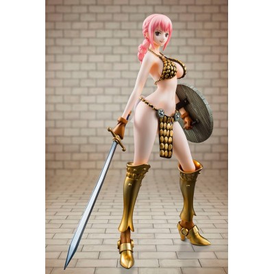 MEGAHOUSE ONE PIECE SAILING AGAIN P.O.P. - REBECCA GEM SERIES STATUE 22 CM FIGURE