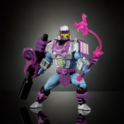 MATTEL MOTU X TRANFORMERS MEGATRON ARMOR SKELETOR PVC ACTION FIGURE