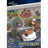 BEAST KINGDOM D-STAGE LADY AND THE TRAMP DS-136SP STATUE FIGURE DIORAMA