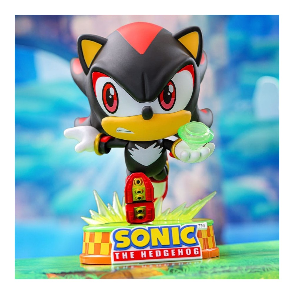 SONIC THE HEDGEHOG COSBABY SHADOW MINI ACTION FIGURE HOT TOYS